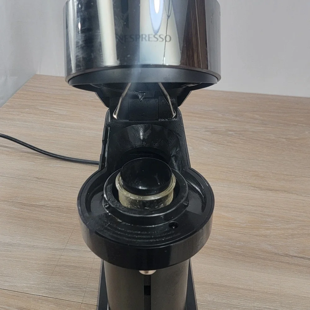 Nespresso Vertuo Next Deluxe Chrome Coffee and Espresso Maker Black GCV1